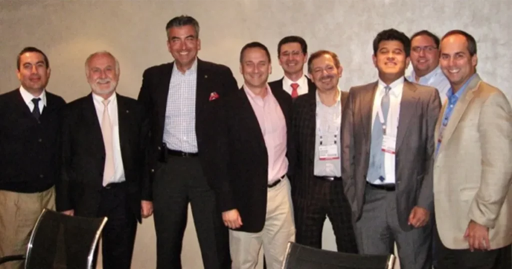 Attendees of the keratoconus roundtable in Paris