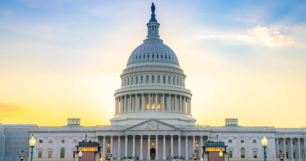 U.S. Capitol Building in Washington D.C.